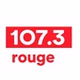 107.3 Rouge - CFDE-FM logo