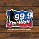 105.5 The Wolf - WBYA logo