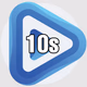 Logo de Megahits Radio - 10s