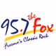 The Fox 95.7 - KJFX logo