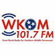Logo de WKOM Radio - WKOM