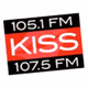 Logo de KISS 105.1 & 107.5 - W286CE