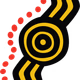 Logo de CAAMA Radio - 8KIN