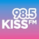 98.5 Kiss FM - WPIA logo