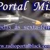 Logo de Radio Portal Black