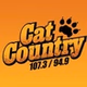 Cat Country 107.3 and 94.9 - KIYK logo