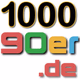 Logo de 1000 Webradios - 1000 90er