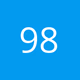 Logo de 98X (Barlovento)